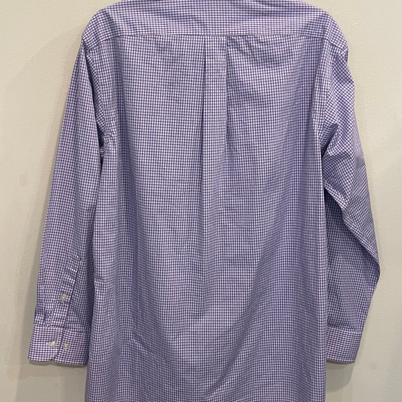 Club Room Reg Fit Pink Check Shirt - Picture 5 of 6